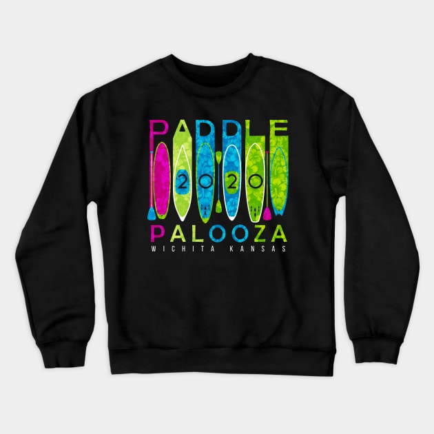 PaddlePalooza 2020 LE Neon Crewneck Sweatshirt by redbaron_ict